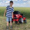 Дитячий електромобіль Bambi Jeep Wrangler 550J, червоний