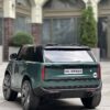 Дитячий двомісний повнопривідний електромобіль Range Rover (MP3)з ручкою для транспортування та автофарбуванням, зелений