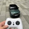 Дитячий двомісний повнопривідний електромобіль Range Rover (MP3)з ручкою для транспортування та автофарбуванням, зелений