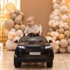 Дитячий електромобіль Bambi Range Rover Evoque (MP4) з додатковими коліщадками та автофарбуванням, чорний
