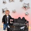Дитячий двомісний повнопривідний електромобіль Mercedes-Benz AMG SL63 (MP3) з додатковими коліщадками та автофарбуванням, чорний