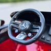 Дитячий двомісний повнопривідний електромобіль Mercedes-Benz AMG SL63 (MP3) з додатковими коліщадками та автофарбуванням, червоний