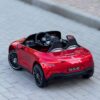 Дитячий двомісний повнопривідний електромобіль Mercedes-Benz AMG SL63 (MP3) з додатковими коліщадками та автофарбуванням, червоний
