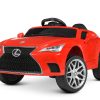Дитячий повнопривідний електромобіль Bambi Lexus, червоний