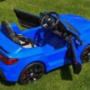 Дитячий електромобіль Bambi BMW M5 CS (MP3) з додатковими коліщадками та ручкою для транспортування, синій