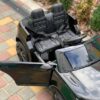 Дитячий електромобіль Bambi Range Rover Evoque (MP4) з додатковими коліщадками та автофарбуванням, чорний