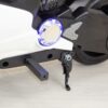 Дитячий швидкісний електромотоцикл Bambi Ducati 1629 Respect (MP3), до 50 кг, до 20 км, біло-синій
