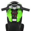 Дитячий електромотоцикл Bambi Yamaha YZR-M1 (MP3) триколісний з підсвіткою, зелено-білий
