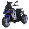Дитячий електромотоцикл BMW R1250 GS Adventure триколісний з підсвіткою, синій