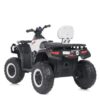 Дитячий двомісний повнопривідний електроквадроцикл Bambi ATV XT-SPEED (MP3), білий