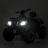 Дитячий двомісний повнопривідний електроквадроцикл Bambi ATV XT-SPEED (MP3), білий