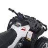 Дитячий двомісний повнопривідний електроквадроцикл Bambi ATV XT-SPEED (MP3), білий