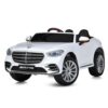 Дитячий повнопривідний електромобіль Bambi Mercedes-Benz Maybach S600 (MP3) з ручкою для транспортування, білий