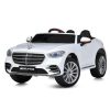 Дитячий повнопривідний електромобіль Bambi Mercedes-Benz Maybach S600 (MP3) з ручкою для транспортування, білий