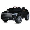 Дитячий повнопривідний електромобіль Bambi Mercedes-Benz Maybach S600 (MP3) з ручкою для транспортування з автофарбуванням, чорний