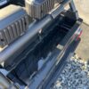 Дитячий двомісний повнопривідний електромобіль Bambi Toyota Land Cruiser (MP3) з ручкою для транспортування та багажником, чорний
