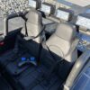 Дитячий двомісний повнопривідний електромобіль Bambi Toyota Land Cruiser (MP3) з ручкою для транспортування та багажником, чорний