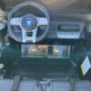 Дитячий двомісний повнопривідний електромобіль Bambi Toyota Land Cruiser (MP3) з ручкою для транспортування та багажником, чорний