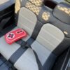 Дитячий повнопривідний електромобіль Bambi Jeep Sunshine Fire з багажником та ручкою для транспортування, чорний