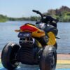 Дитячий електромотоцикл Bambi Racer BMW COMFORT триколісний