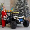 Дитячий двомісний повнопривідний електромобіль Bambi Buggy HardcoreX 06 UA з флагштоками, до 50 кг