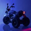 Дитячий електромотоцикл Bambi BMW R nineT Pure NEW (MP3) триколісний з гумовими колесами, синій