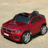 Дитячий повнопривідний електромобіль Bambi BMW Biturbo V8 (MP3) з ручкою для транспортування та автофарбуванням, червоний