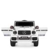 Дитячий електромобіль Bambi Mercedes G63 AMG (MP3) з ручкою для транспортування, білий
