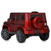 Дитячий повнопривідний електромобіль Bambi Mercedes G500 (MP3) з автофарбуванням, червоний