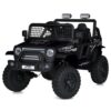 Дитячий повнопривідний Bambi Jeep Rubicon 4x4 Sport (MP3) з багажником, чорний