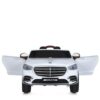 Дитячий повнопривідний електромобіль Bambi Mercedes-Benz Maybach S600 (MP3) з ручкою для транспортування, білий
