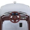 Дитячий повнопривідний електромобіль Bambi Mercedes-Benz Maybach S600 (MP3) з ручкою для транспортування, білий