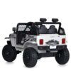 Дитячий повнопривідний Bambi Jeep Rubicon 4x4 Sport (MP3) з багажником, білий