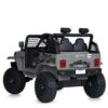 Дитячий повнопривідний Bambi Jeep Rubicon 4x4 Sport (MP3) з багажником, сірий