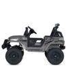 Дитячий повнопривідний Bambi Jeep Rubicon 4x4 Sport (MP3) з багажником, сірий
