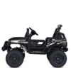 Дитячий повнопривідний Bambi Jeep Rubicon 4x4 Sport (MP3) з багажником, чорний
