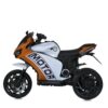 Дитячий електромотоцикл Bambi Ducati Motor Sport R6 (MP3) триколісний, помаранчевий