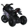 Дитячий електромотоцикл Bambi Ducati Sport R6 Police (MP3) триколісний, чорний