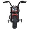 Дитячий двомісний електромотоцикл Bambi Harley-Davidson з підсвіткою та підніжкою (MP3), до 80 кг, до 20 км, червоний