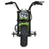 Дитячий двомісний електромотоцикл Bambi Harley-Davidson з підсвіткою та підніжкою (MP3), до 80 кг, до 20 км, зелений