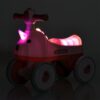 Дитячий толокар-біговел Bambi New Force Dino з підсвіткою, рожевий