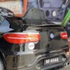 Дитячий повнопривідний електромобіль Bambi Mercedes Biturbo Sport (MP3) з ручкою для транспортування та автофарбуванням, чорний