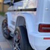Дитячий електромобіль Bambi Mercedes G63 AMG (MP3) з ручкою для транспортування, білий