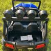Дитячий двомісний повнопривідний електромобіль Bambi Buggy 4x4 RSX (MP3) з багажником, до 50 кг, до 7 км, синій
