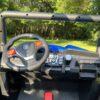 Дитячий двомісний повнопривідний електромобіль Bambi Buggy 4x4 RSX (MP3) з багажником, до 50 кг, до 7 км, синій