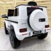 Дитячий електромобіль Bambi Mercedes G63 AMG (MP3) з ручкою для транспортування, білий
