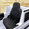 Дитячий електромобіль Bambi Mercedes G63 AMG (MP3) з ручкою для транспортування, білий