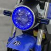 Дитячий електромотоцикл Bambi BMW R nineT Pure NEW (MP3) триколісний з гумовими колесами, синій