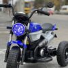 Дитячий електромотоцикл Bambi BMW R nineT Pure NEW (MP3) триколісний з гумовими колесами, синій