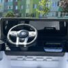 Дитячий двомісний повнопривідний електромобіль Bambi Toyota Land Cruiser (MP3) з ручкою для транспортування та багажником, білий